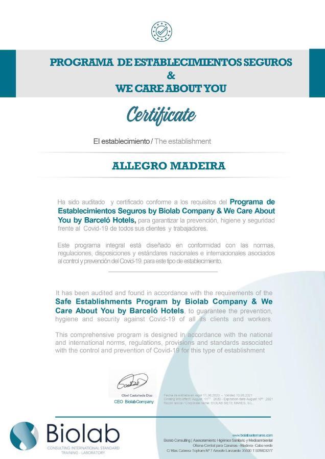 Allegro Madeira - Adults Only Funchal  Esterno foto